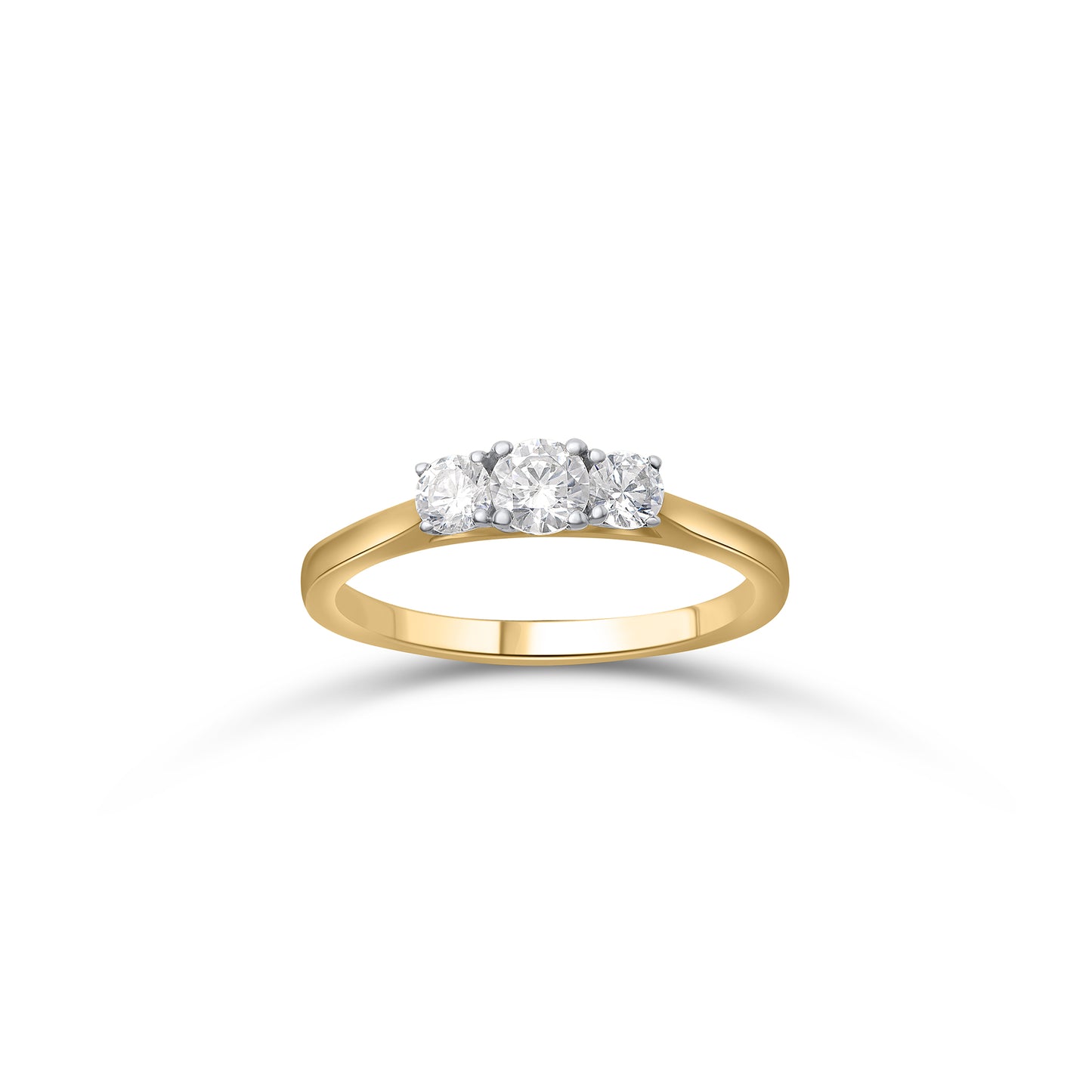 Three Stone Diamond Ring