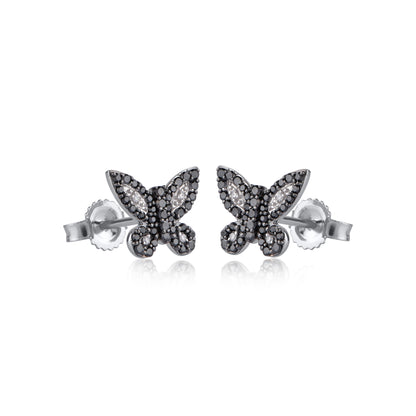 Butterfly Stud Earrings in 10K Gold