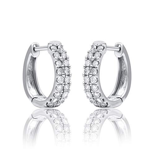 10k Gold Diamond Earrings