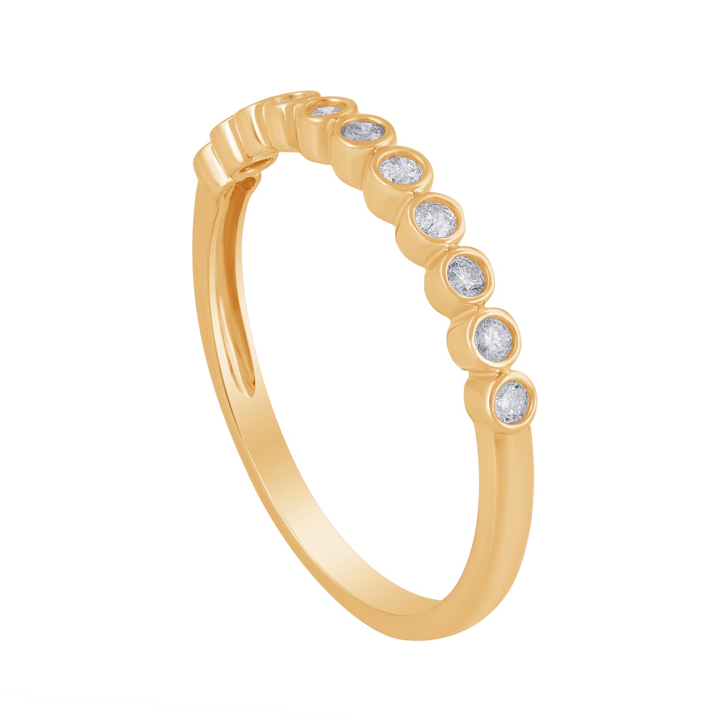 Diamond Wedding Band Ring in 14K Gold