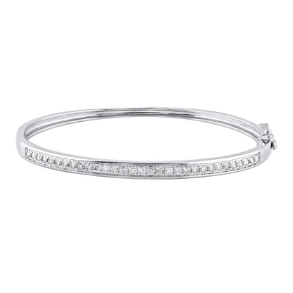 Diamond Bangle Bracelet