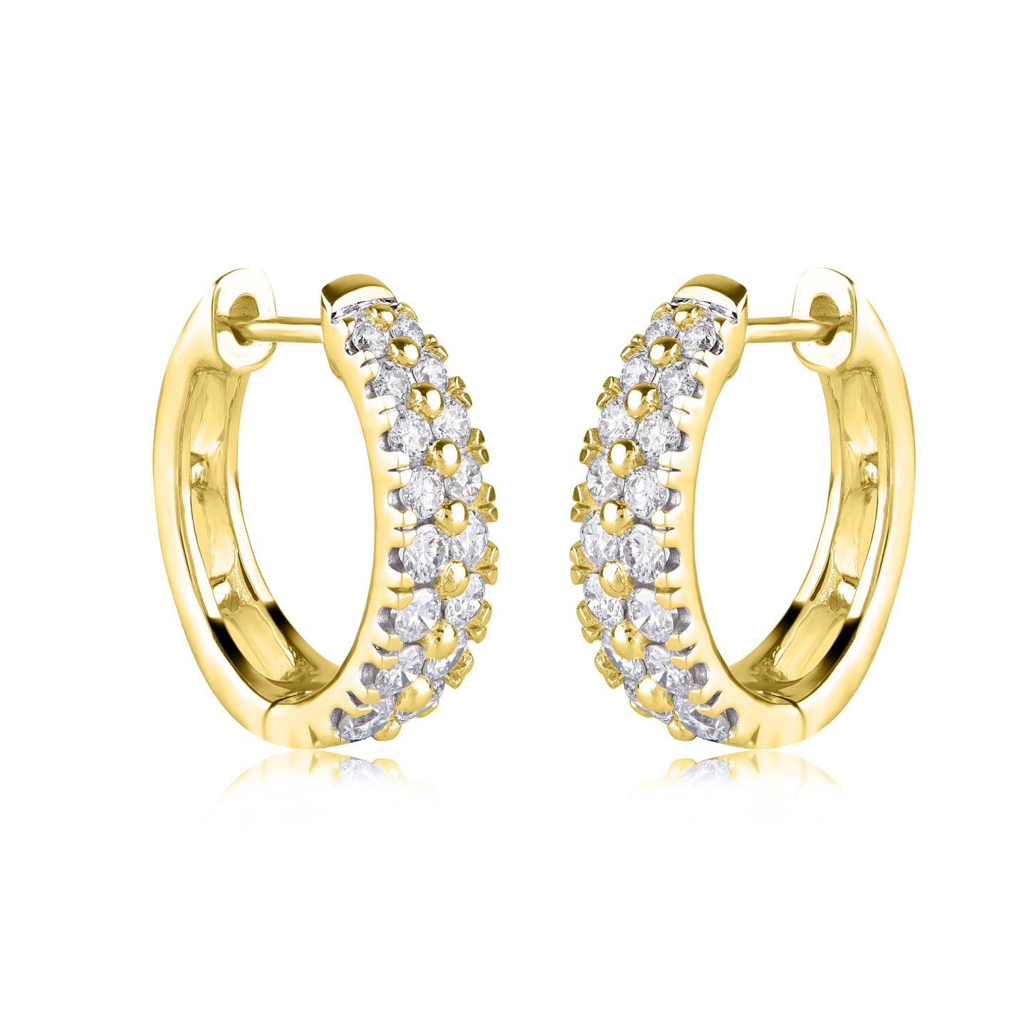 Hoop Earrings in 10k Gold