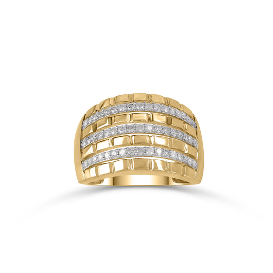 Wedding Band Ring in 10KT Gold