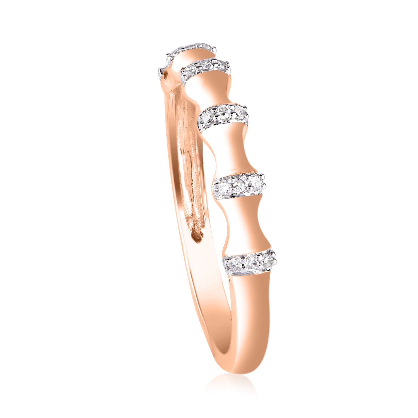 Eternity Stackable Ring in 10K Gold