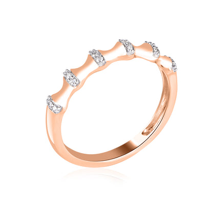 Eternity Stackable Ring in 10K Gold