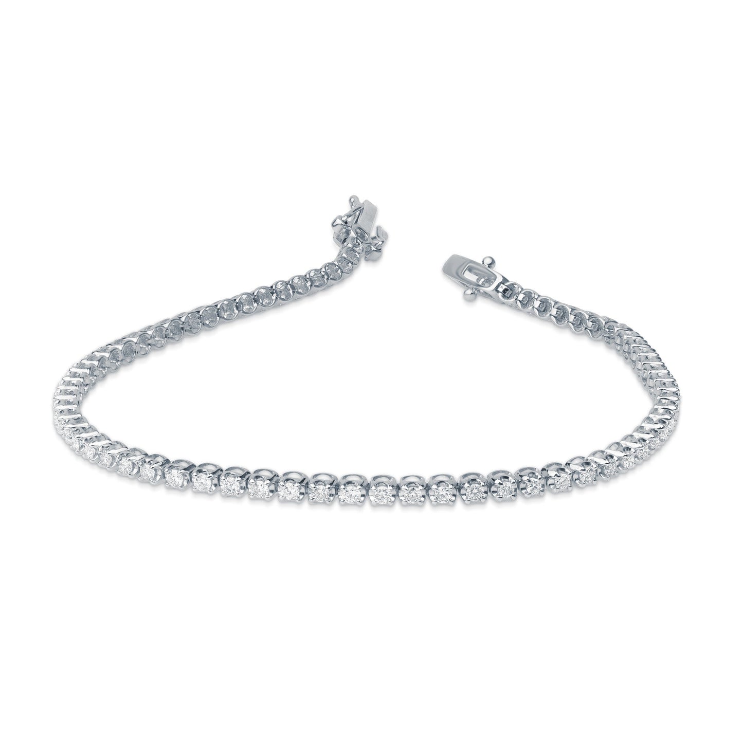 2.0 Carat Tennis Bracelet in 10K Gold