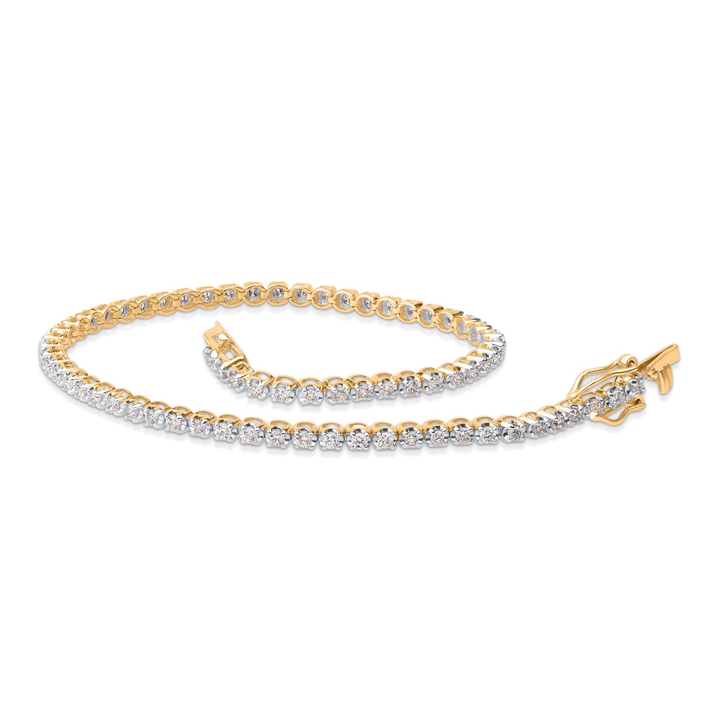 Tennis Bracelet in 18K Gold