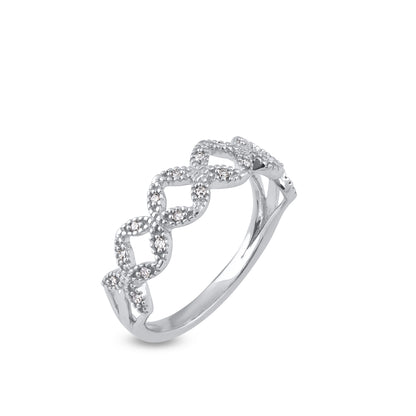Promise Ring in 925 Sterling Silver