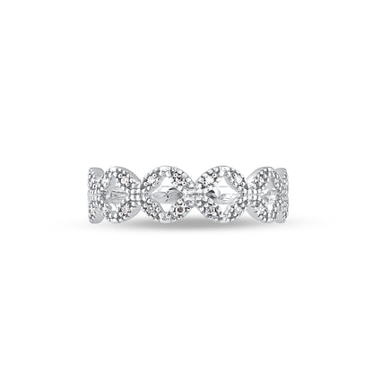 Promise Ring in 925 Sterling Silver