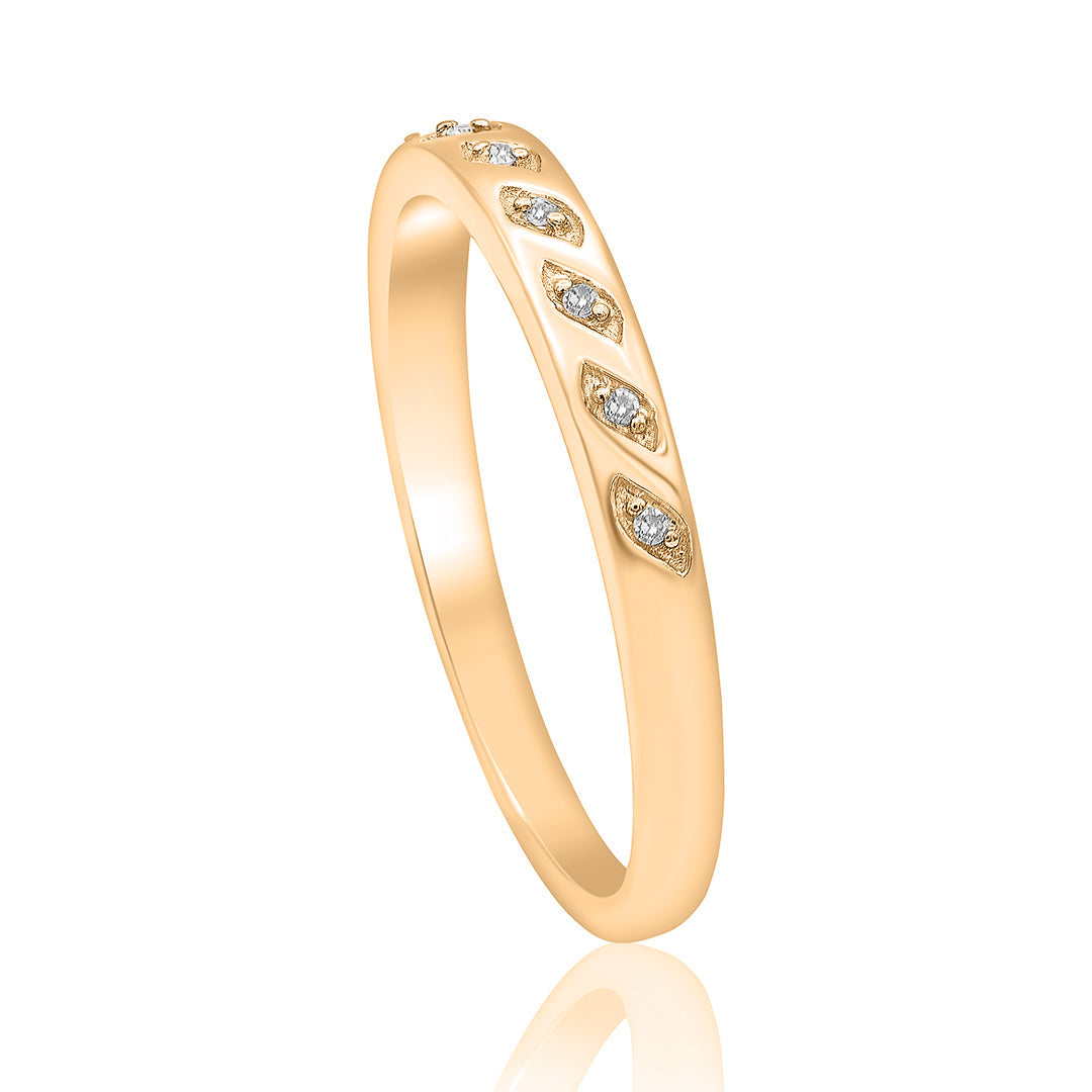 Stackable Band in 10K Gold