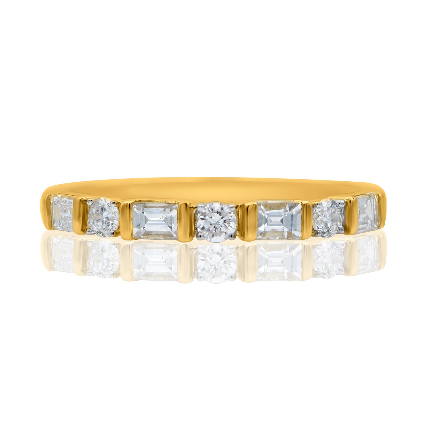 Diamond Band Ring in 10K Gold